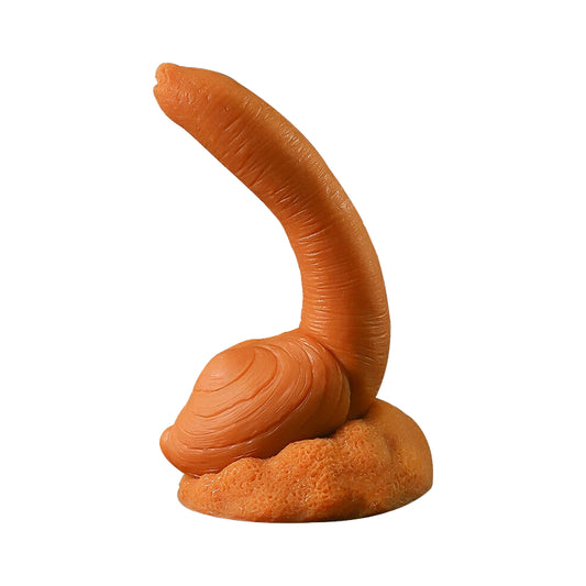 Fantasy Geoduck Curved Dildo 5.5 Inches