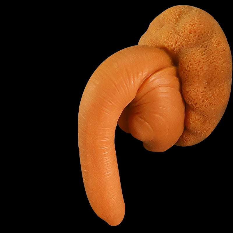 Fantasy Geoduck Curved Dildo 5.5 Inches