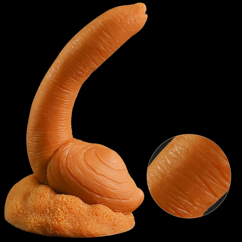 Fantasy Geoduck Curved Dildo 5.5 Inches
