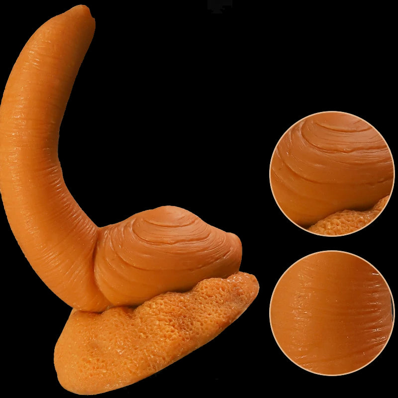 Fantasy Geoduck Curved Dildo 5.5 Inches