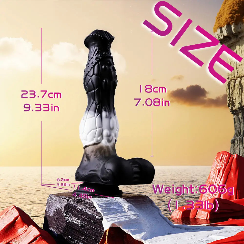 Fantasy Horse Thrusting Dildo 9.3 Inches