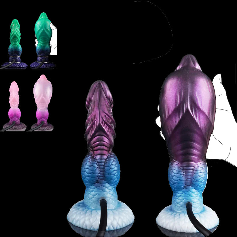Fantasy Inflatable Monster Dildo 8.3 Inches