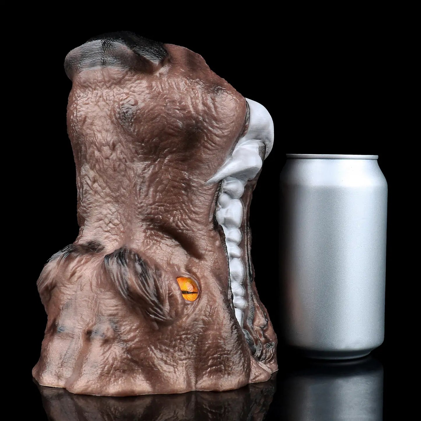 Fantasy Jackal Wolf Head Stroker