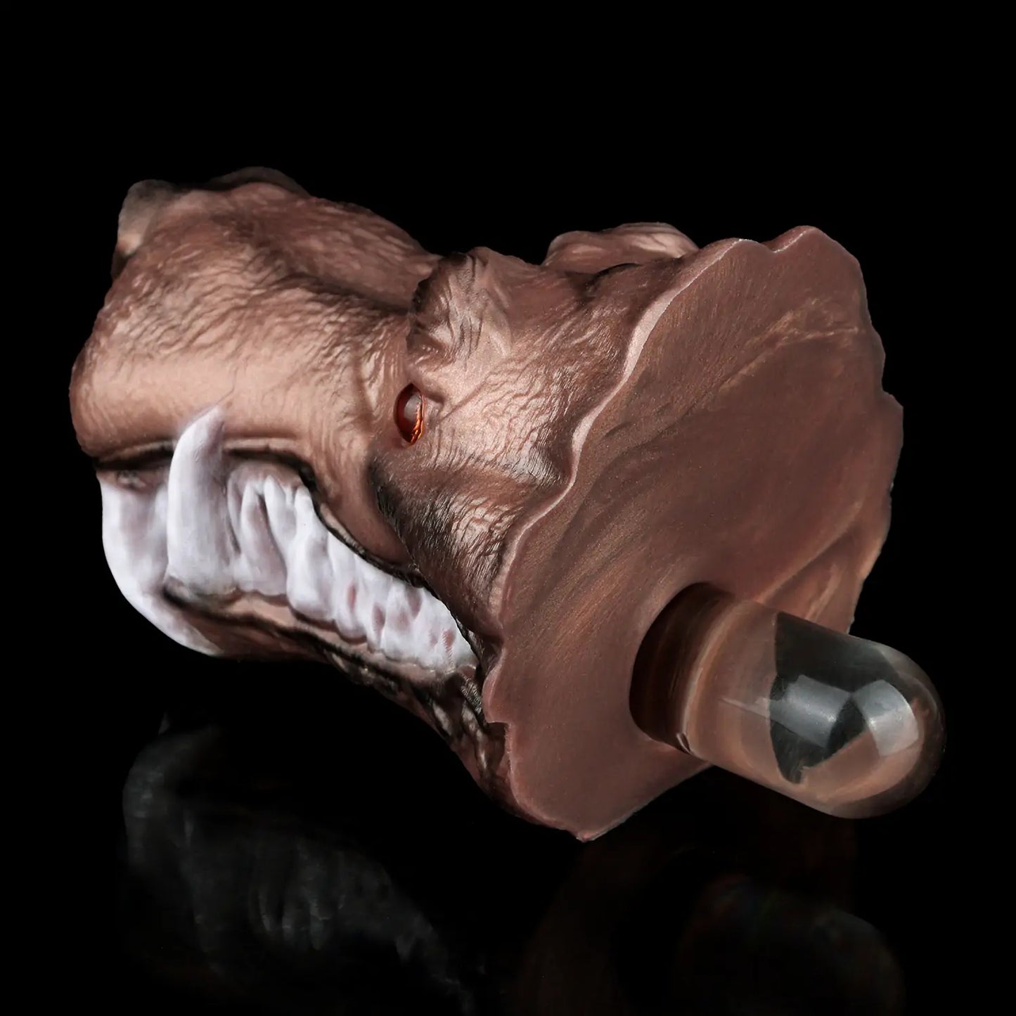 Fantasy Jackal Wolf Head Stroker