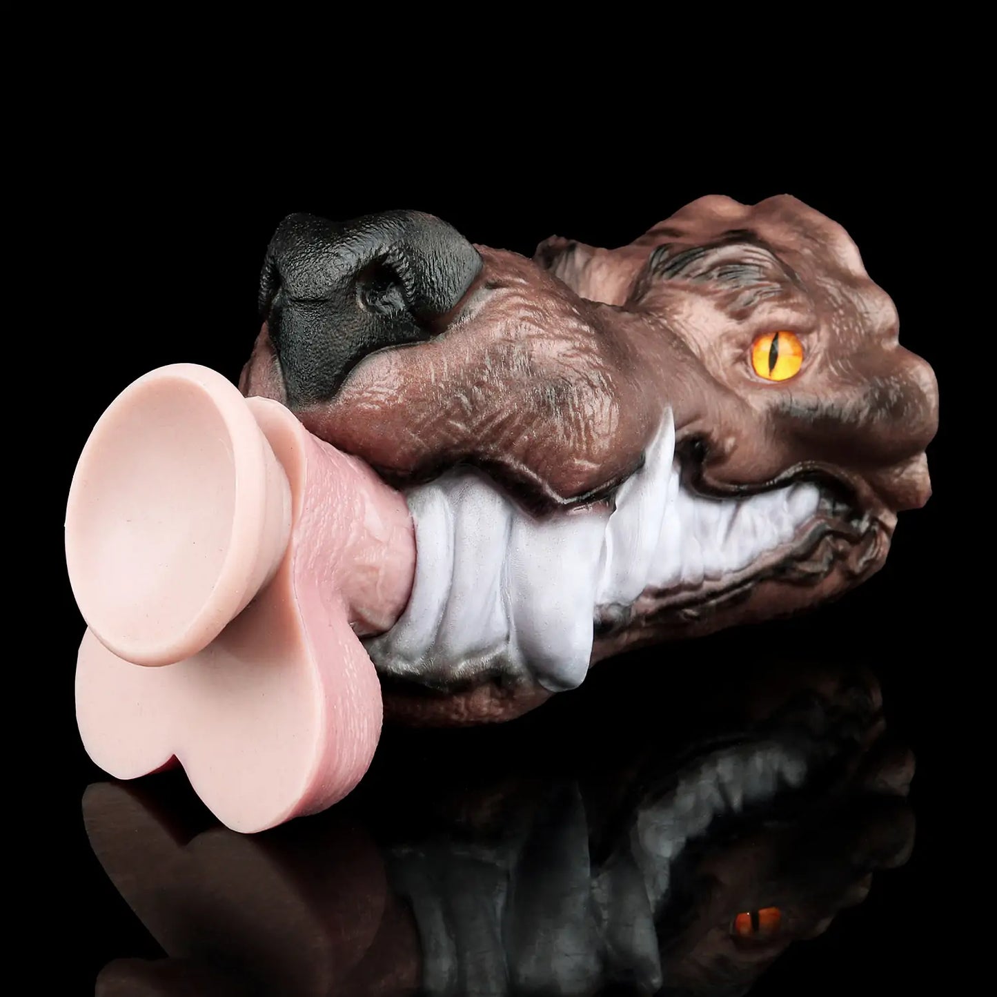 Fantasy Jackal Wolf Head Stroker