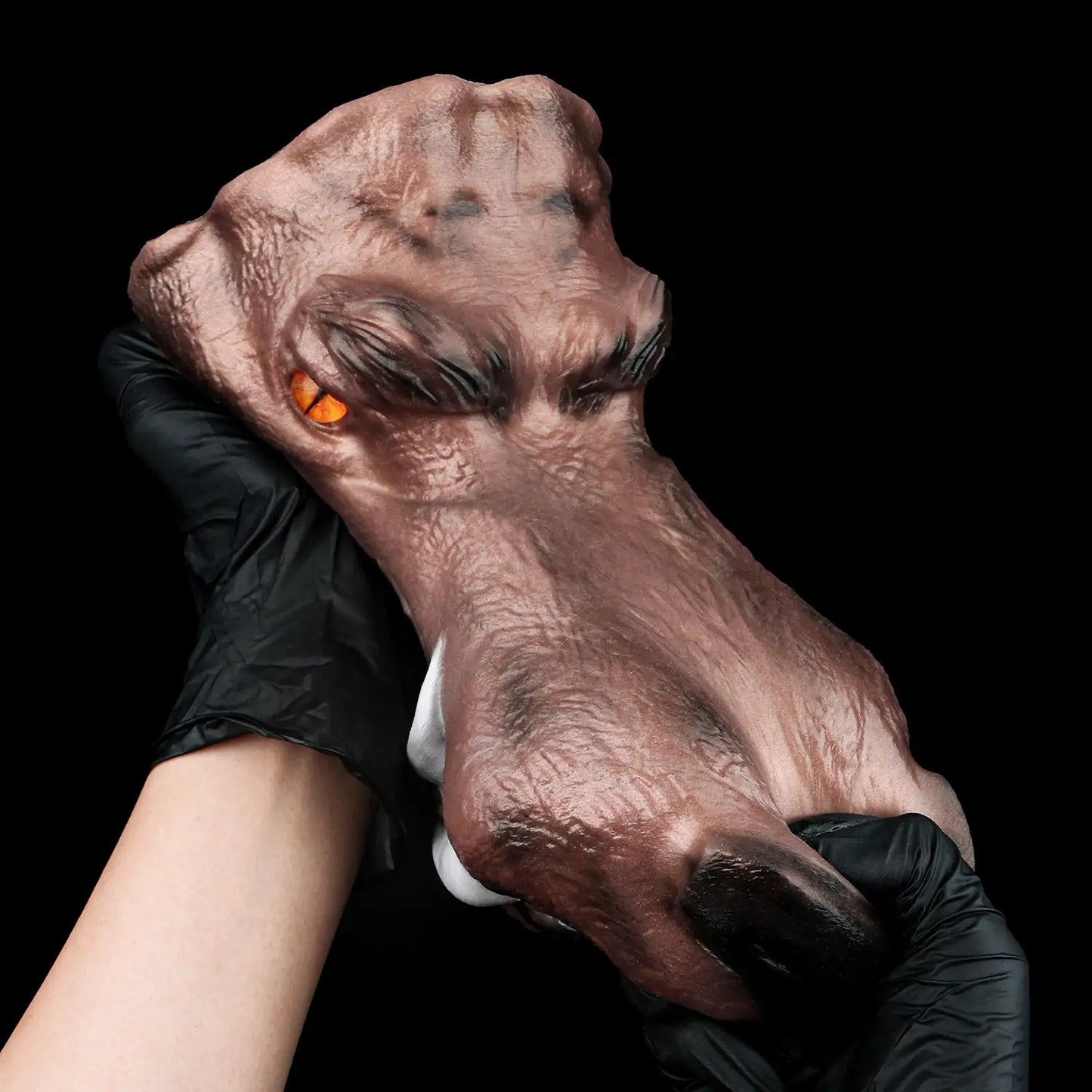 Fantasy Jackal Wolf Head Stroker