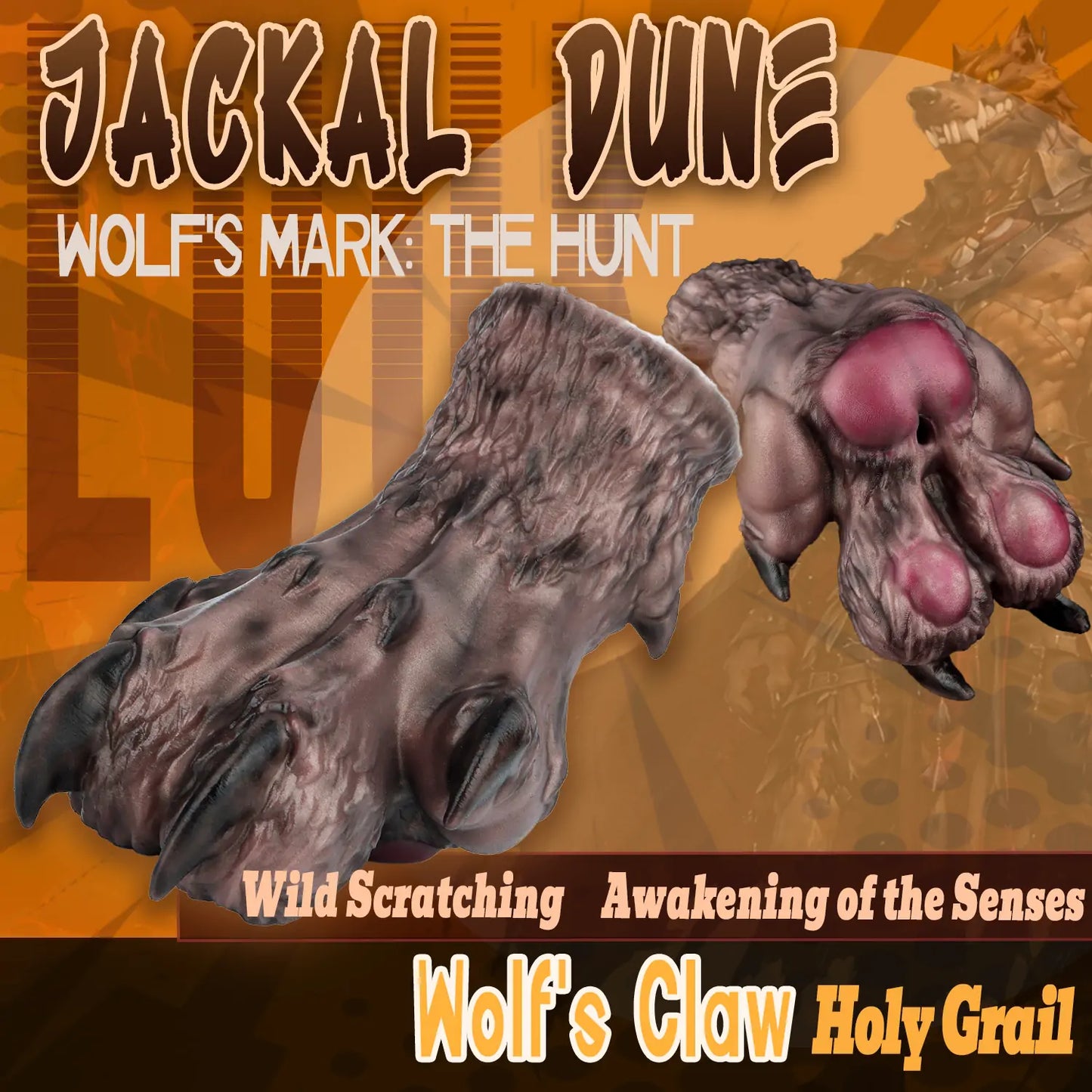 Fantasy Jackal Wolf Paw Beast Masturbator