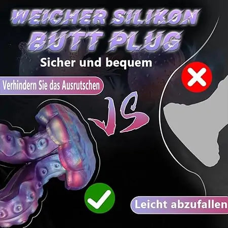 Fantasy Jellyfish Tentacle Butt Plug