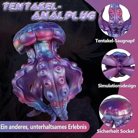 Fantasy Jellyfish Tentacle Butt Plug
