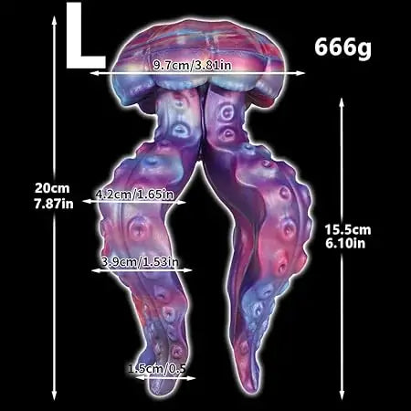 Fantasy Jellyfish Tentacle Butt Plug