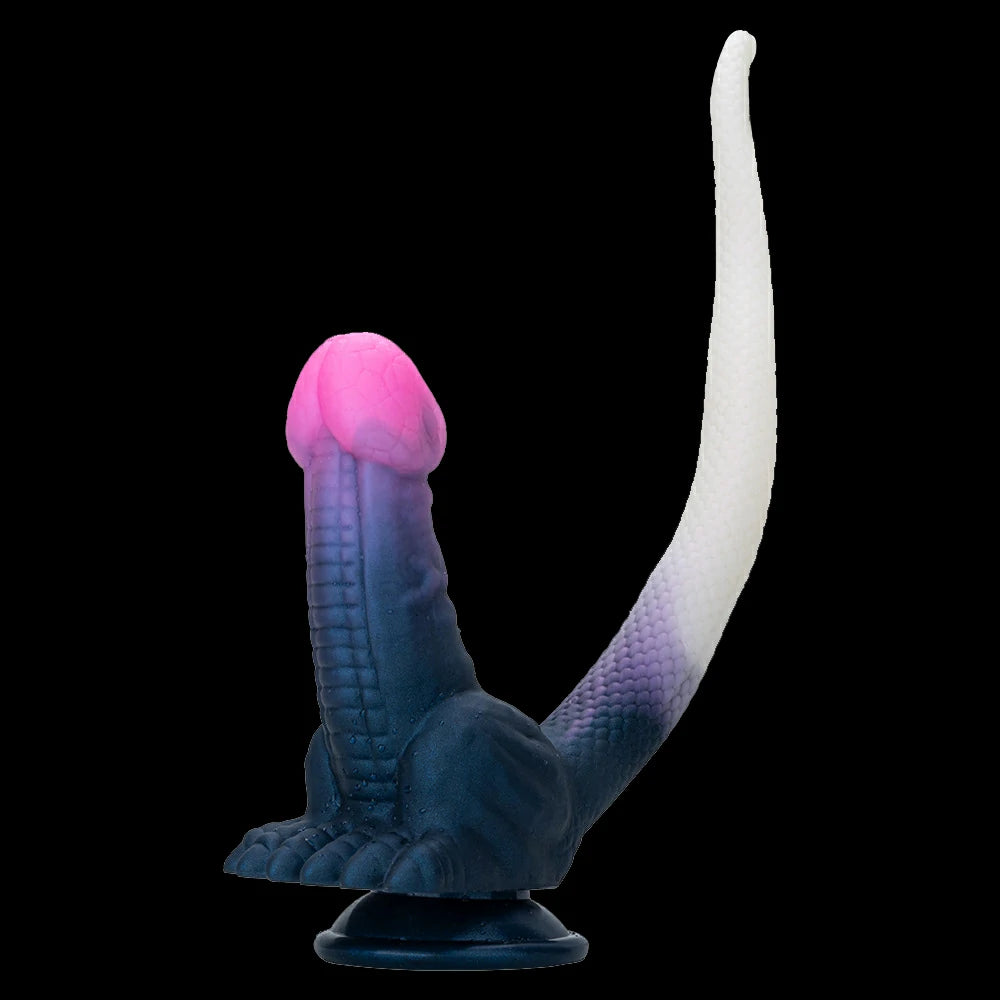Fantasy Long-Tailed Dinosaur Dildo 6.4 Inches