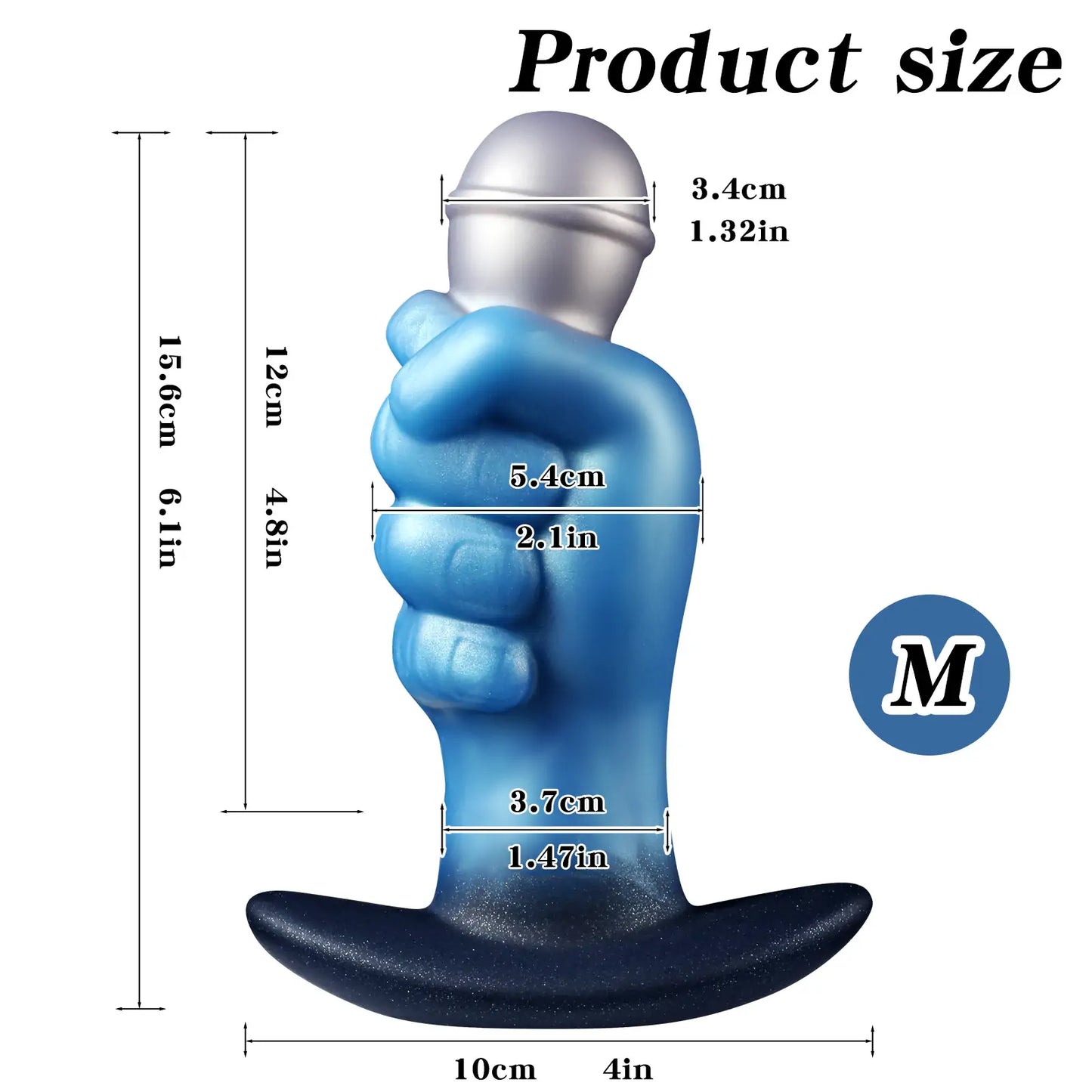 Fantasy Microphone Fist Fucking Anal Dildo