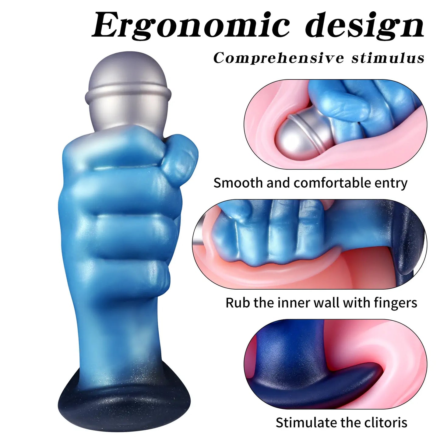 Fantasy Microphone Fist Fucking Anal Dildo