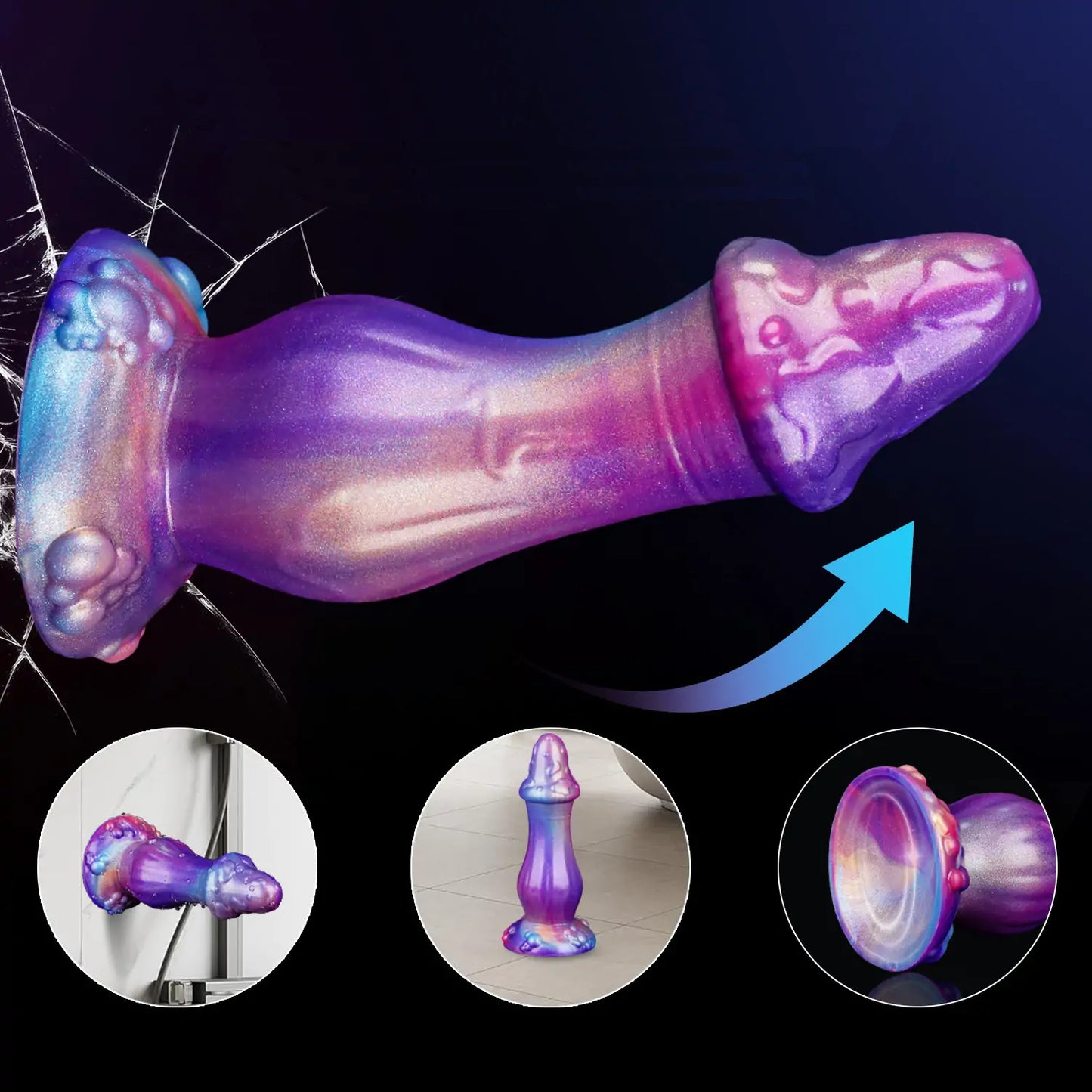 Fantasy Mushroom Head Anal Plug