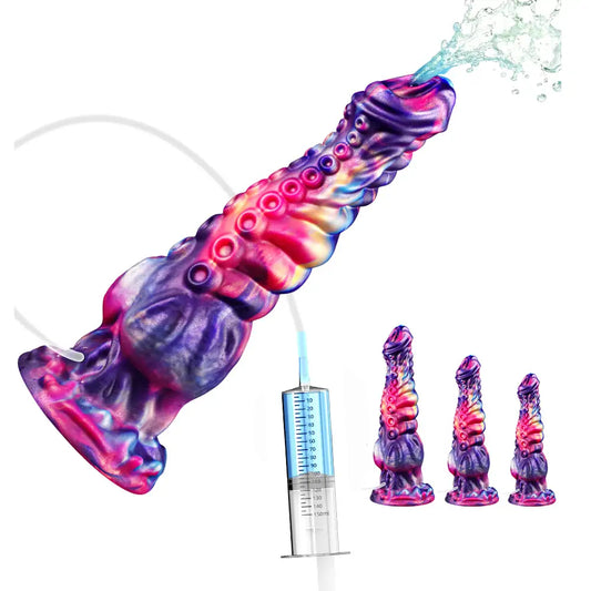 Fantasy Octopus Squirting Dildo 3 Size
