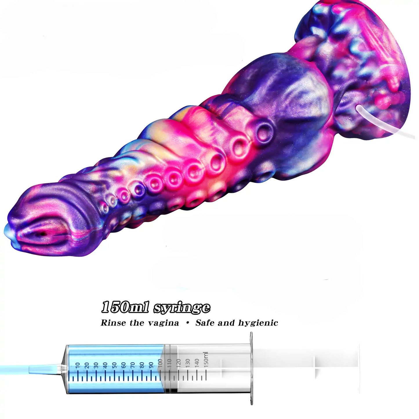 Fantasy Octopus Squirting Dildo 3 Size