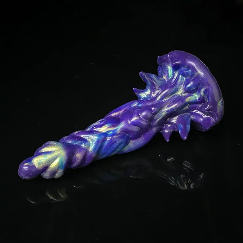 Fantasy Peacock Silicone Dildo 8 Inches