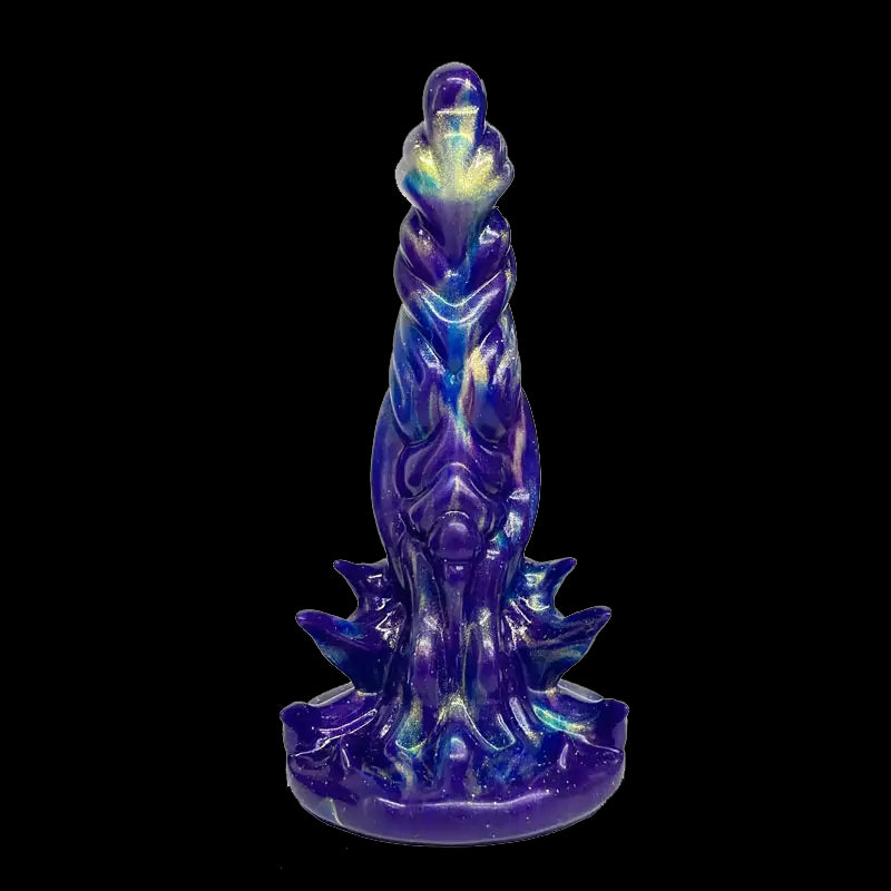 Fantasy Peacock Silicone Dildo 8 Inches