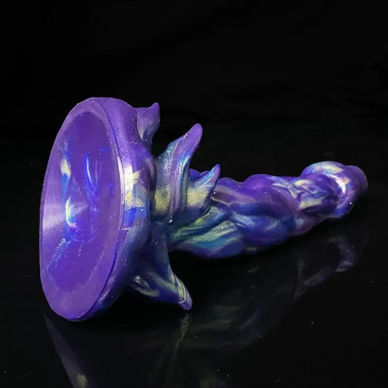 Fantasy Peacock Silicone Dildo 8 Inches