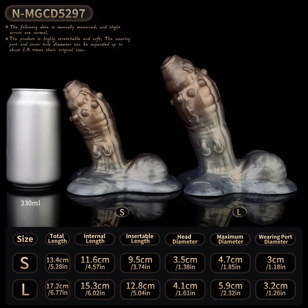 Fantasy Phimosis Penis Sleeve with Straps