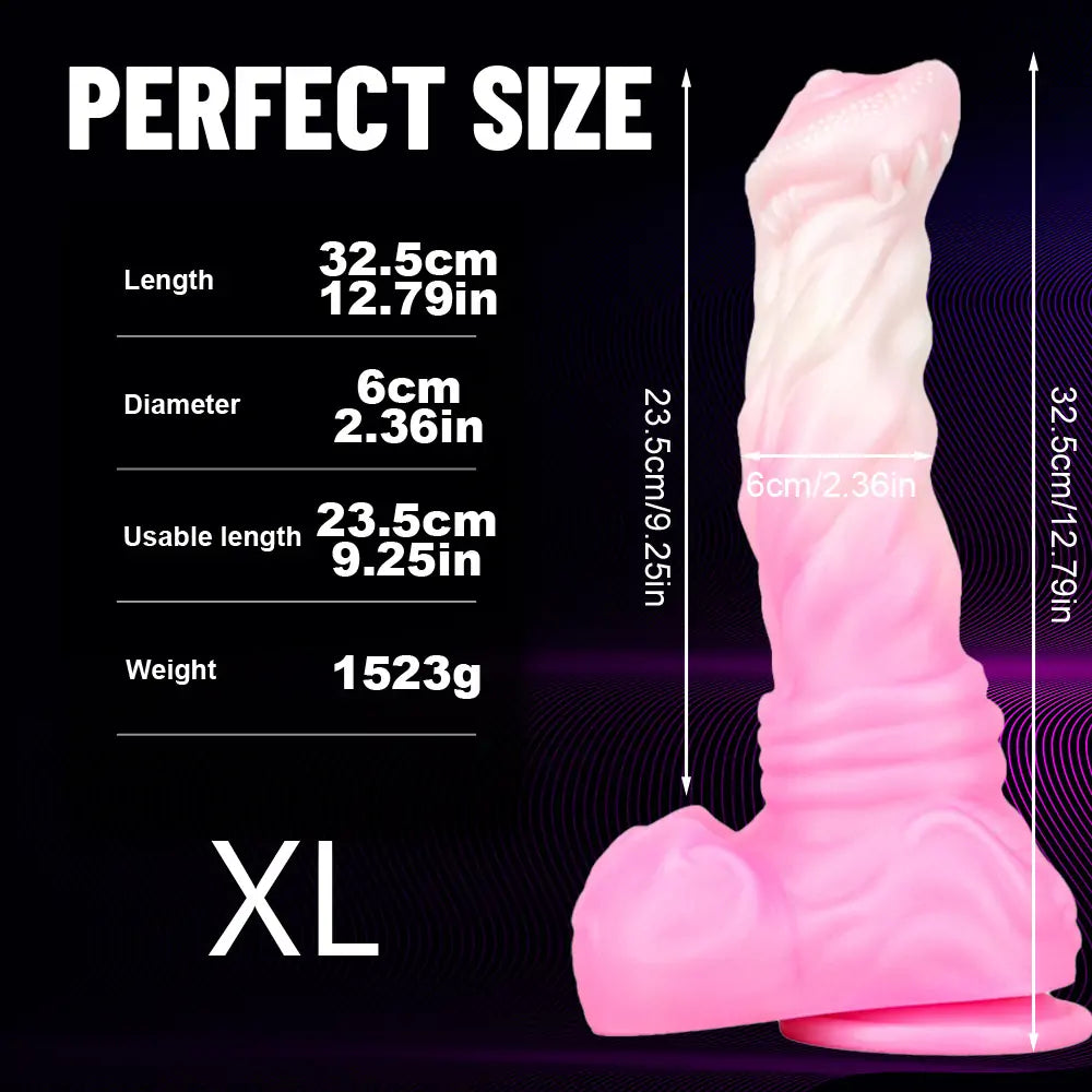 Fantasy Pink Horse Dildo – 4 Size Options