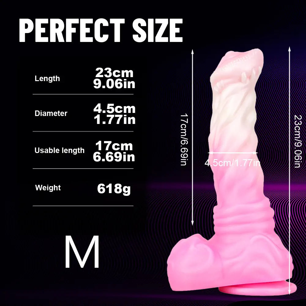 Fantasy Pink Horse Dildo – 4 Size Options