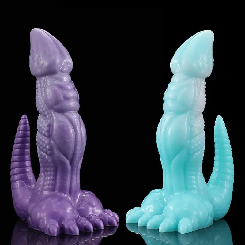 Fantasy Silicone Dinosaur Dildo 8 Inches