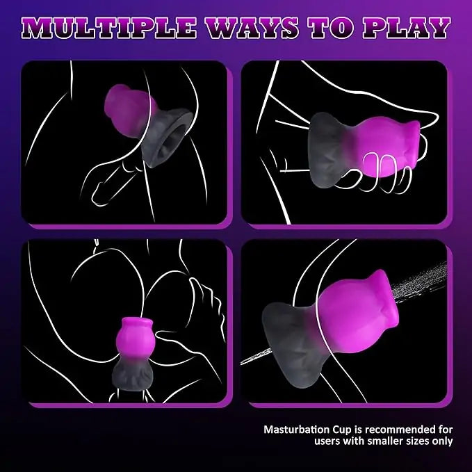 Fantasy Silicone Hollow Butt Plug