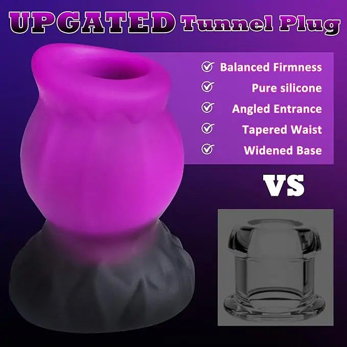 Fantasy Silicone Hollow Butt Plug