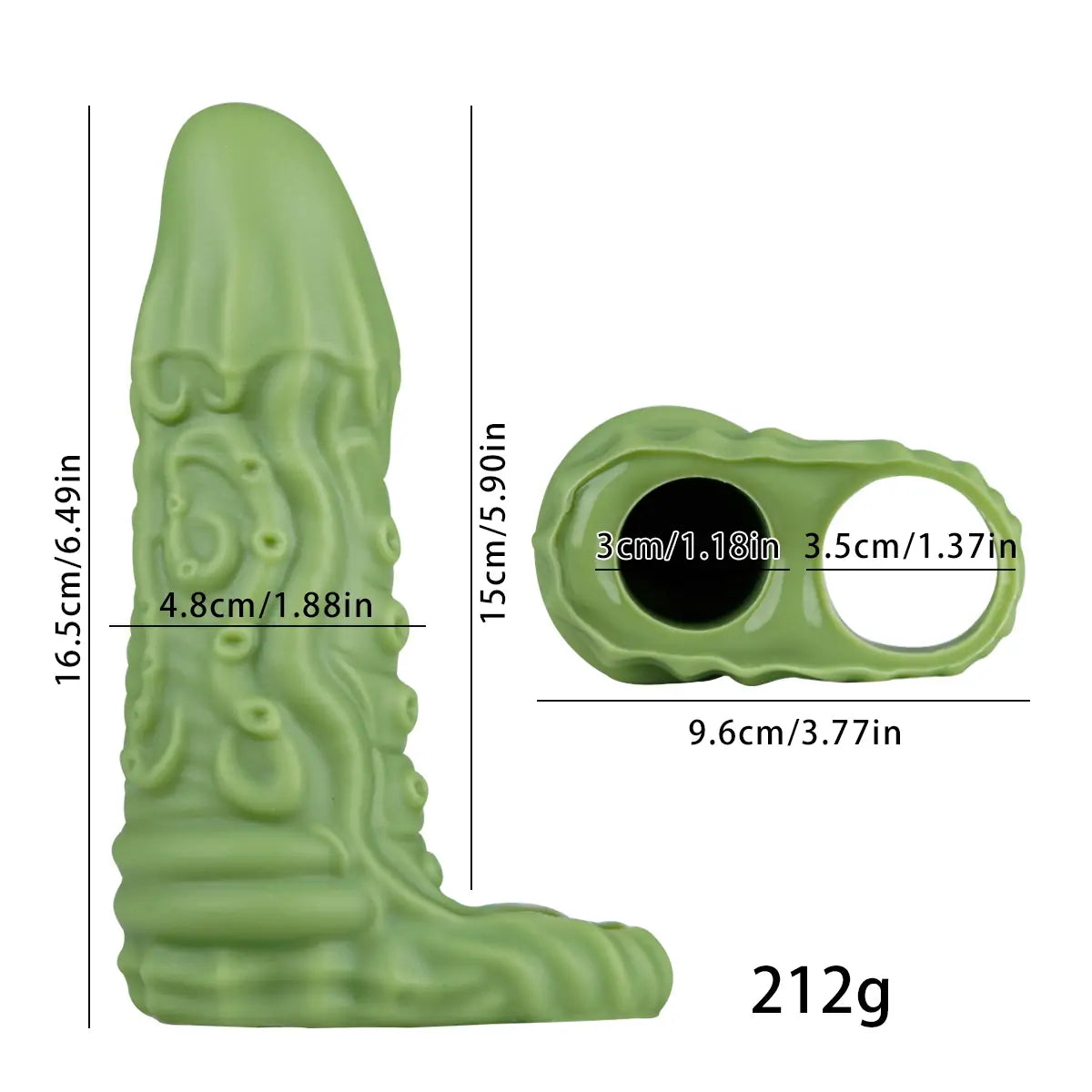 Fantasy Silicone Penis Sleeve Enhancer