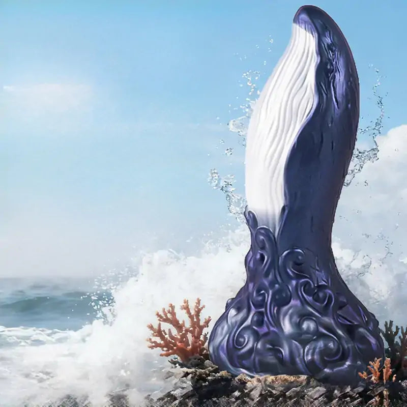 Fantasy Silicone Whale Dildo 8.8 Inches