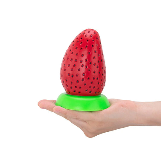 Fantasy Strawberry Silicone Butt Plug