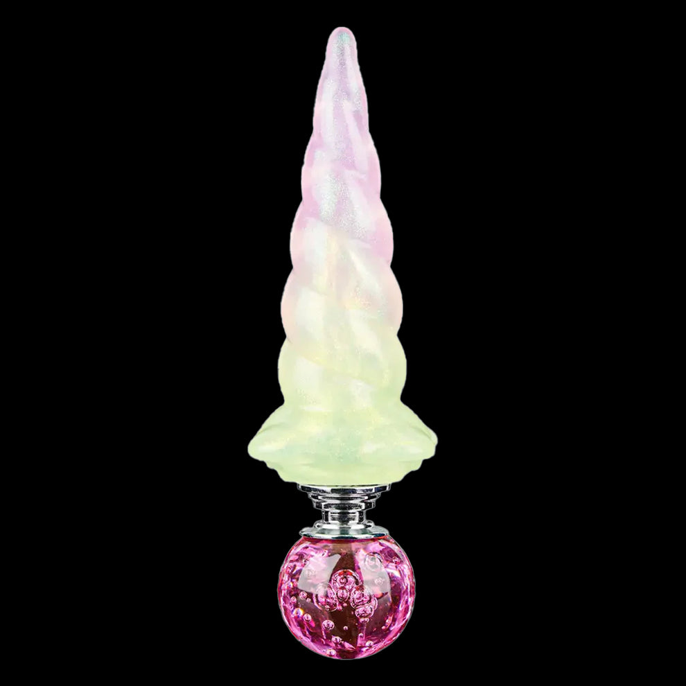Fantasy Unicorn Spiral Butt Plug