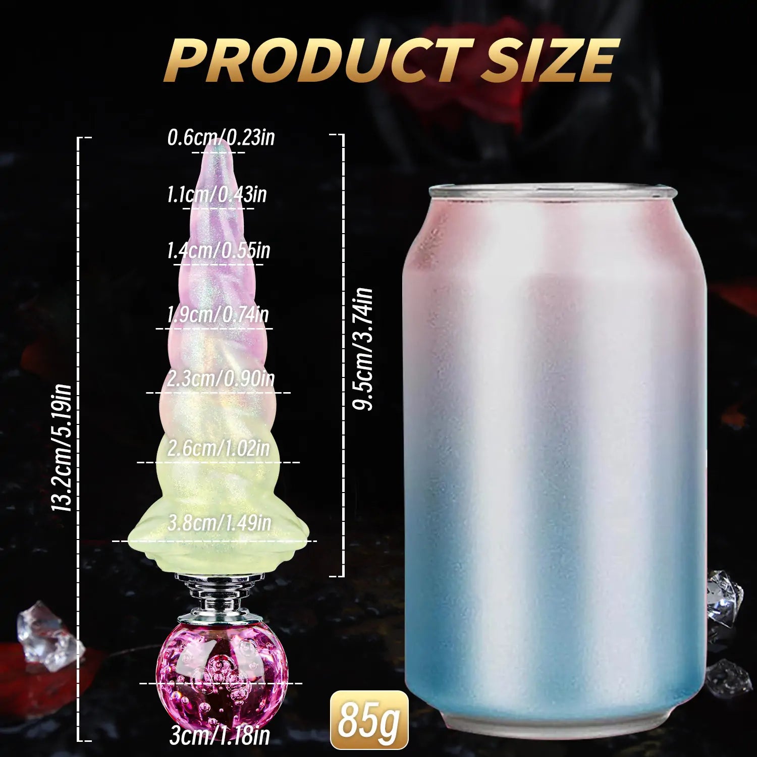 Fantasy Unicorn Spiral Butt Plug anesidora Fantasy Unicorn Spiral Butt Plug anesidora