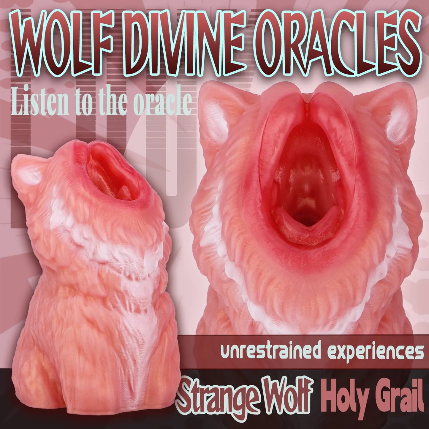 Fantasy Wolf Holy Girl Doll - Animal Stroker
