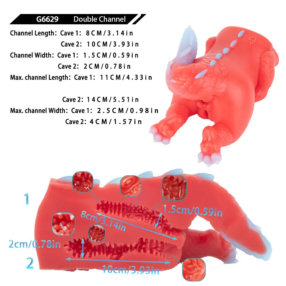 Fantasy Female Dinosaur Pocket Pussy