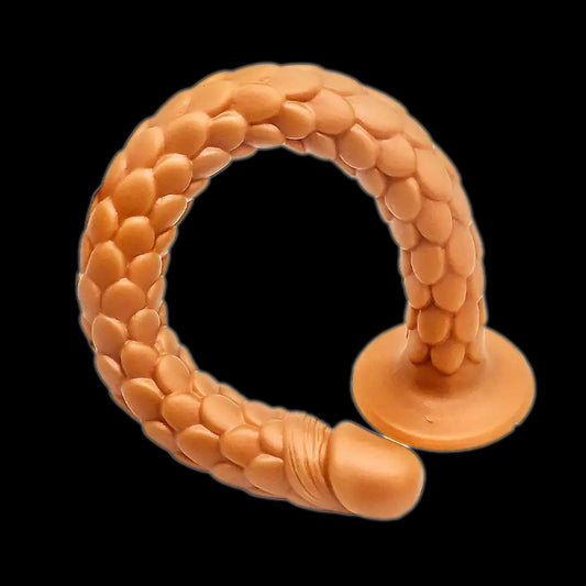 Fantasy Dragon Scale Long Thin Dildos 19.6 Inches