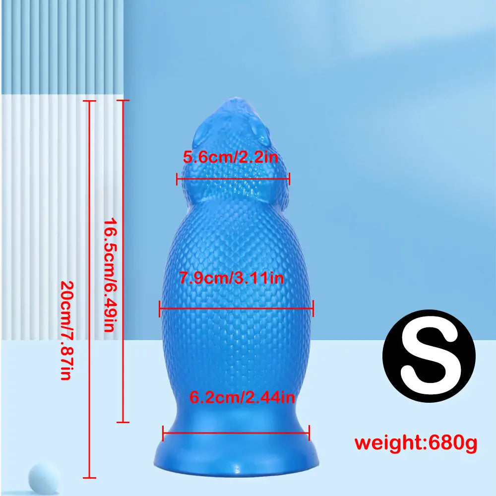 Fantasy Lizard Monster Dildo 9.6 Inches