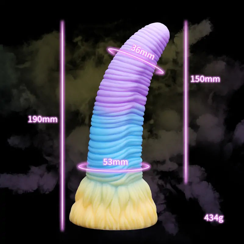 Fantasy Lizard Tongue Dildo 7.4 Inches