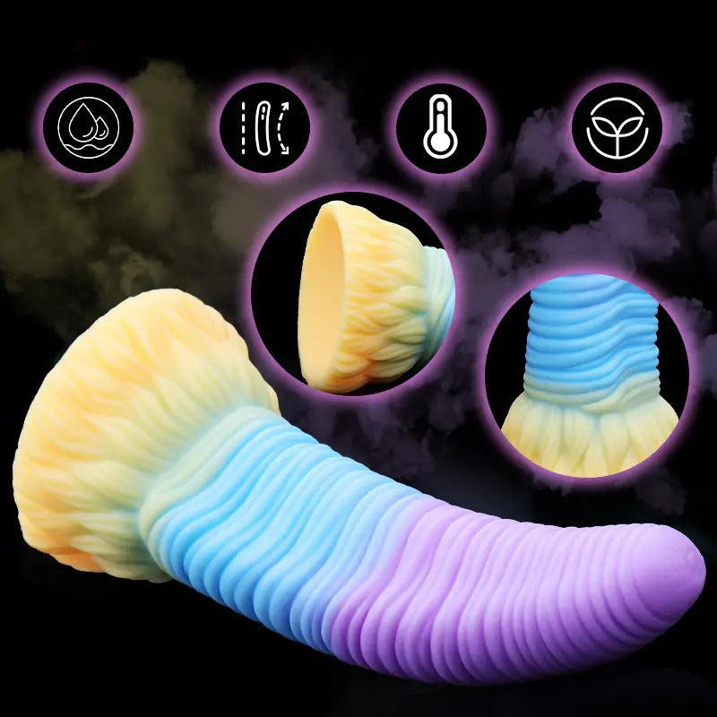 Fantasy Lizard Tongue Dildo 7.4 Inches