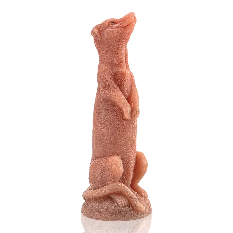 Fantasy Silicone Dog Dildo with Suction Cup