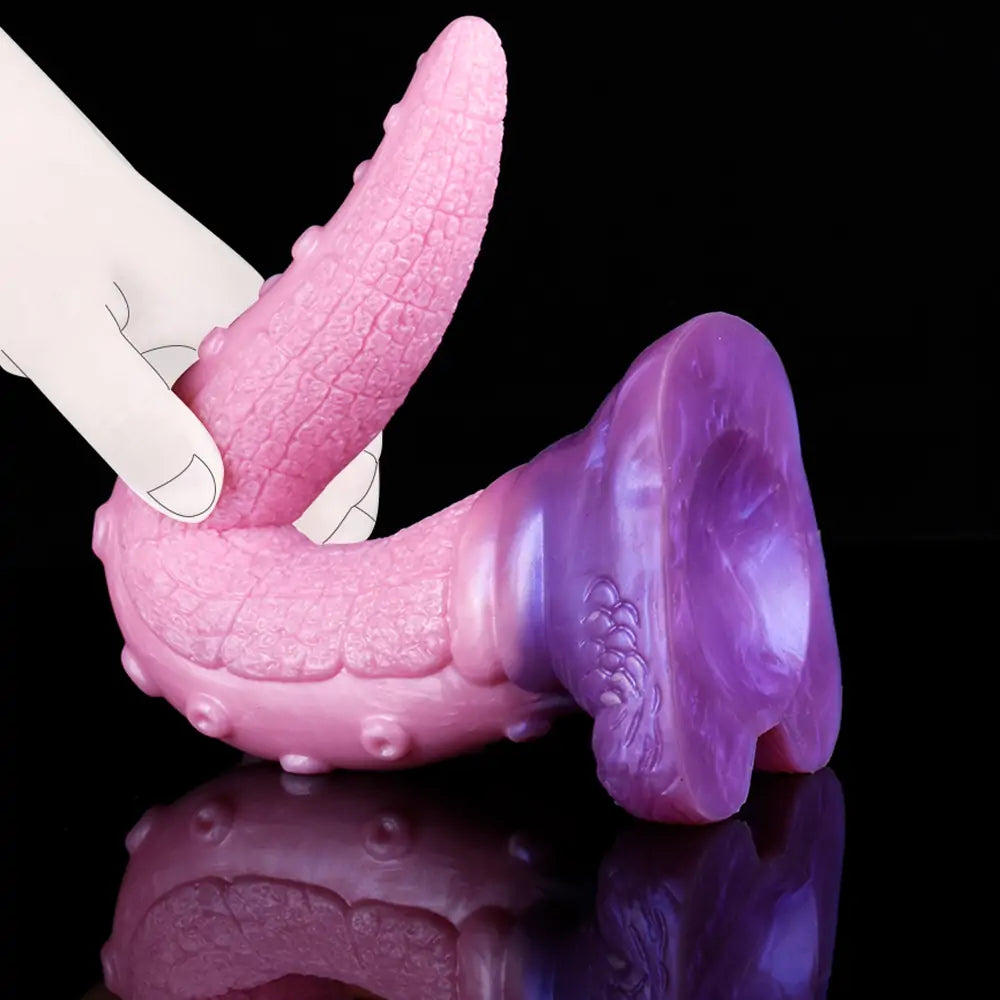 Fantasy Tentacle Tongue Dildo 11 Inches
