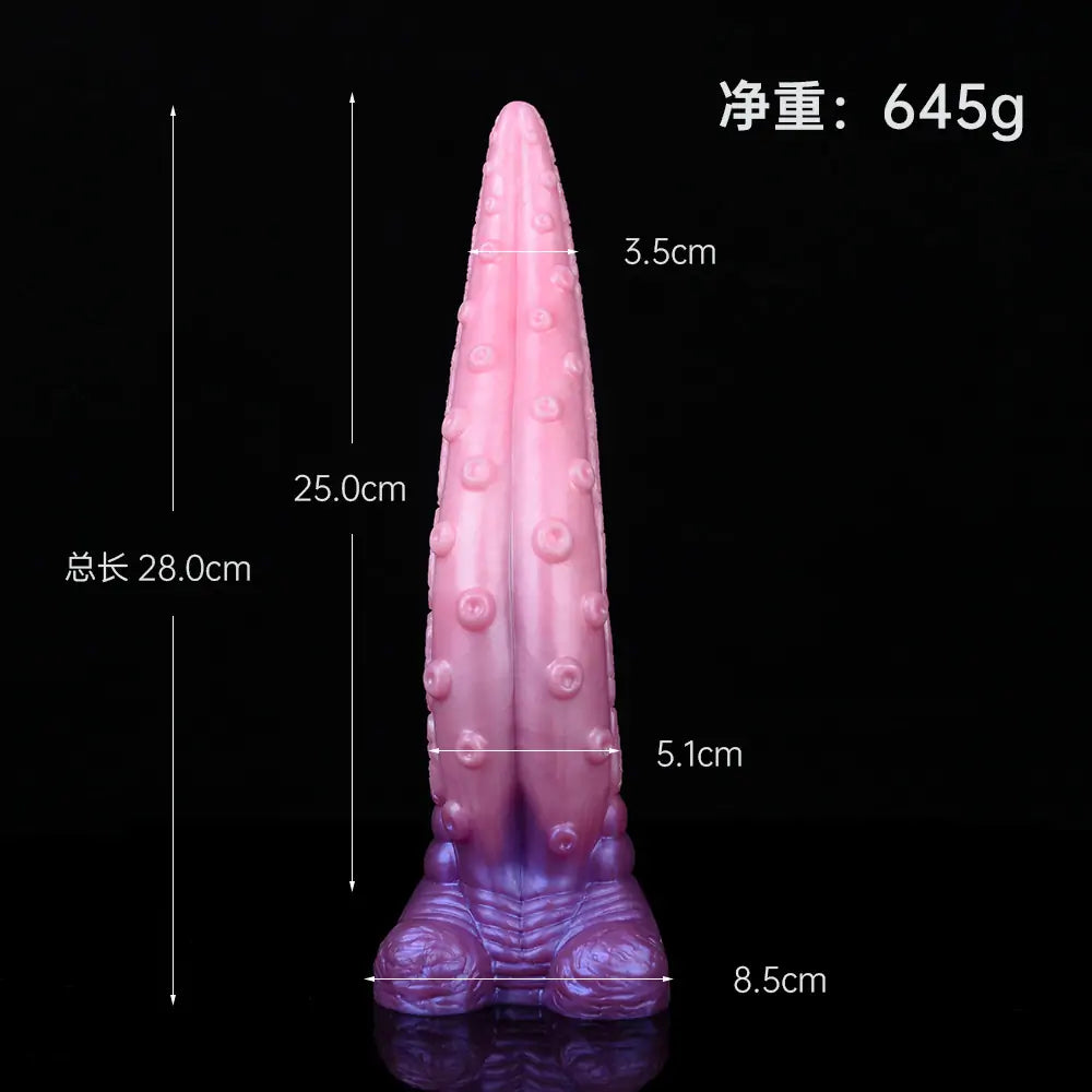 Fantasy Tentacle Tongue Dildo 11 Inches