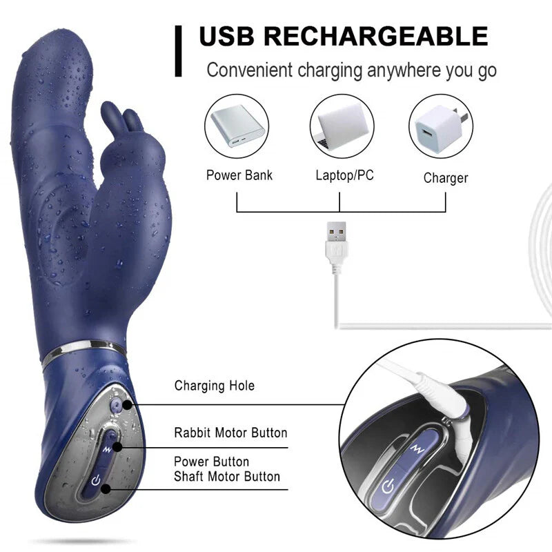 Fifty Shades of Grey Greedy Girl G-Spot Rabbit Vibrator