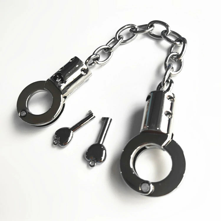 Finger Cuffs – Metal Thumb & Toe Restraints