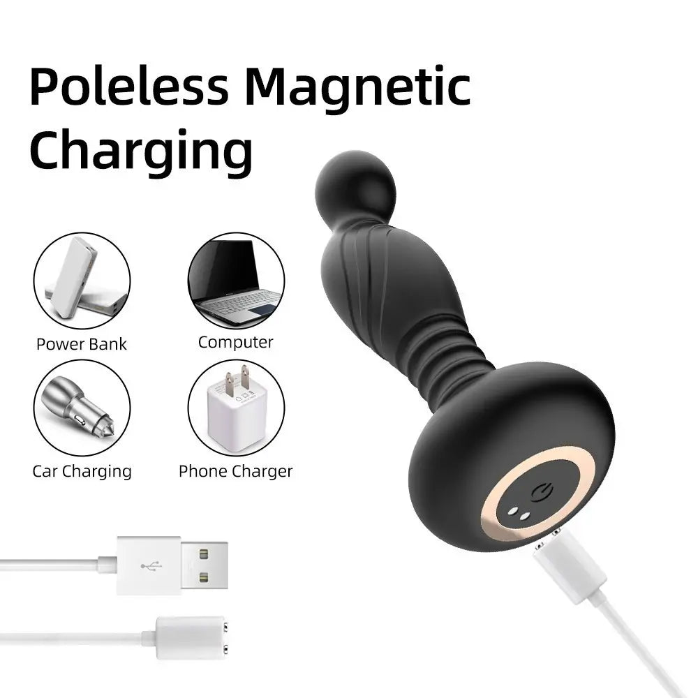 Finger Inspired Vibrating Butt Plug