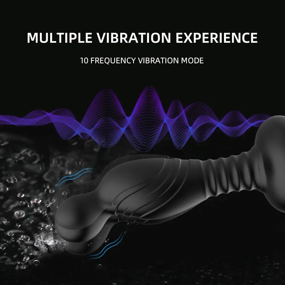 Finger Inspired Vibrating Butt Plug