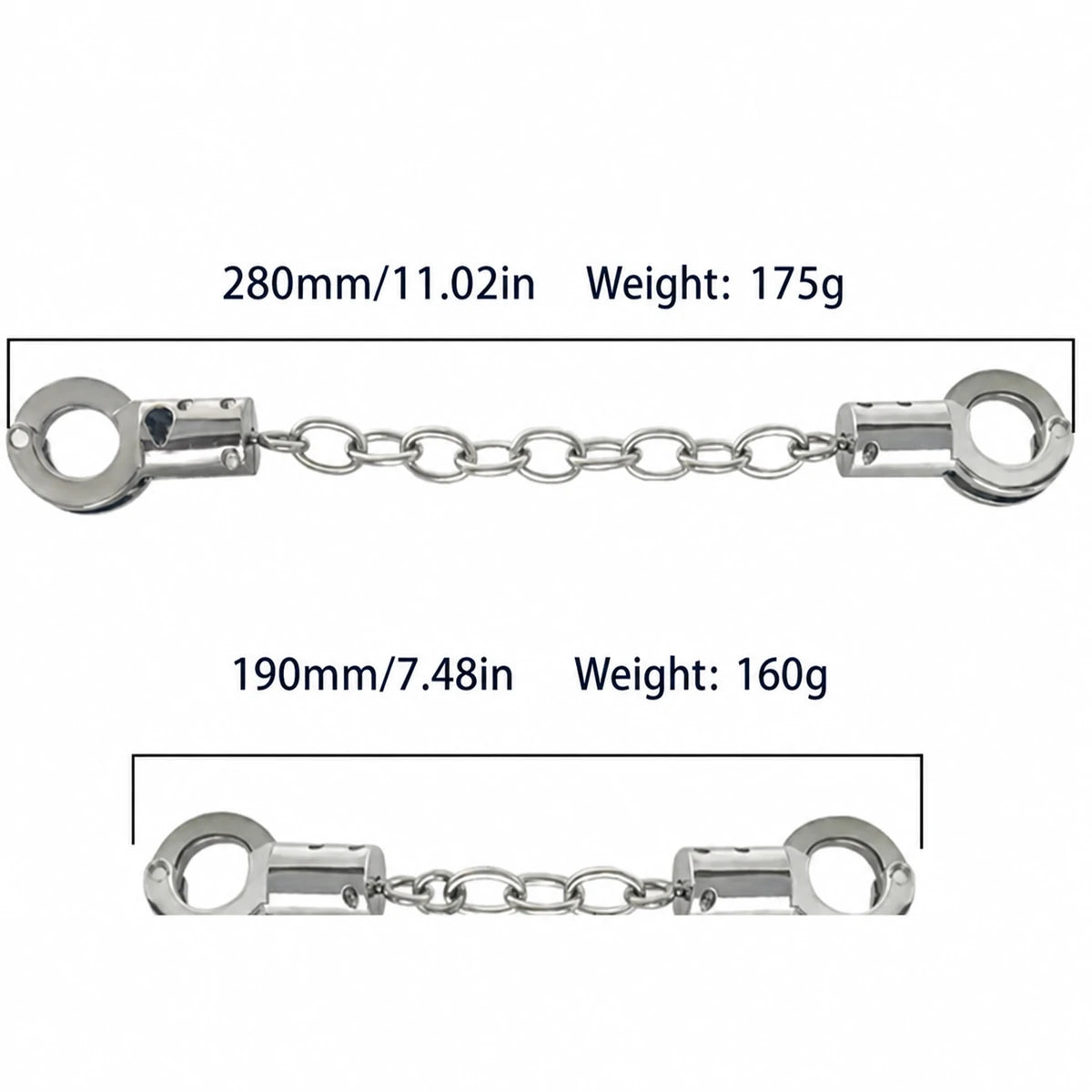 Finger Cuffs – Metal Thumb & Toe Restraints