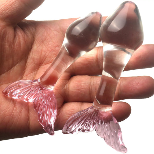 Fish Tail Crystal Butt Plug