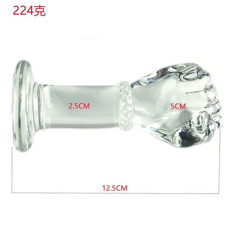 Fist Anal Plug Glass Trainer